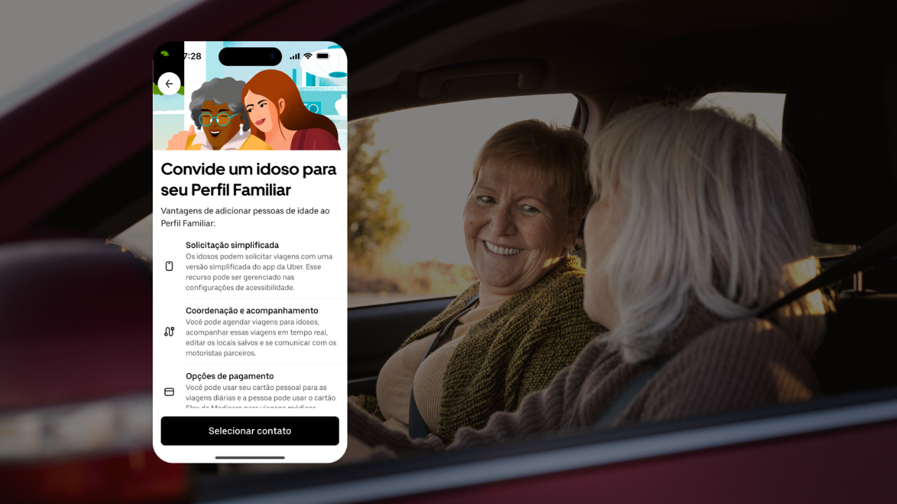 Uber disponibiliza conta sênior para todos os usuários: veja como usar